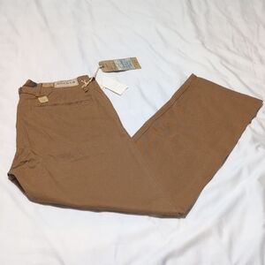 Ralph Lauren Double RL Brown Chinos Straight-Leg Cotton